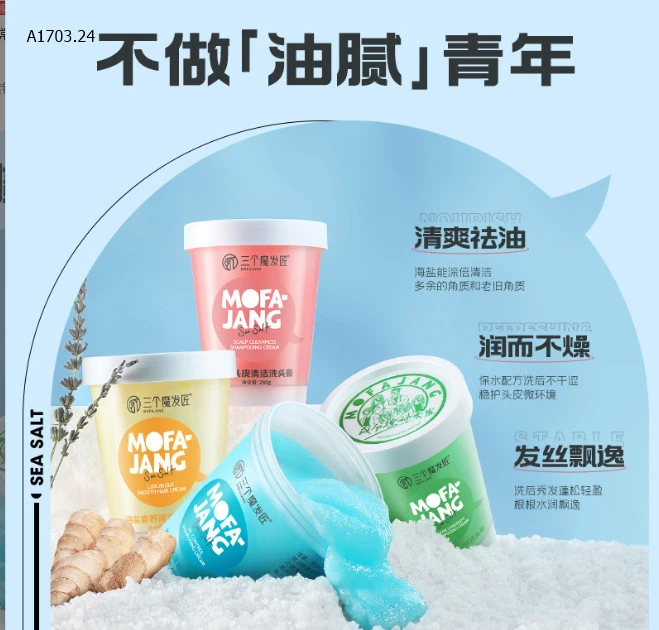 MUỐI TẨY DA CHẾT DA ĐẦU MOFAJANG-sỉ 63k