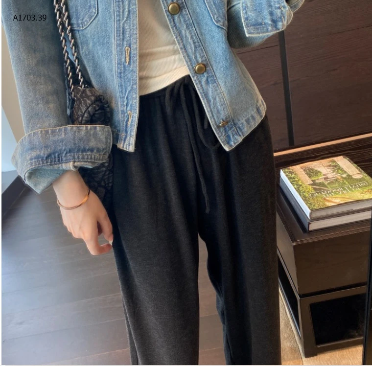 QUẦN XUÔNG ỐNG RỘNG NỮ  -sỉ 74k