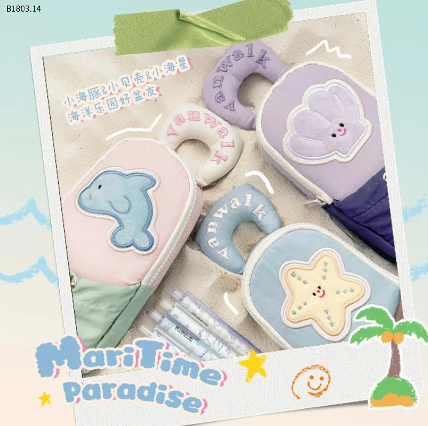 TÚI ĐỰNG BÚT -sỉ 60k