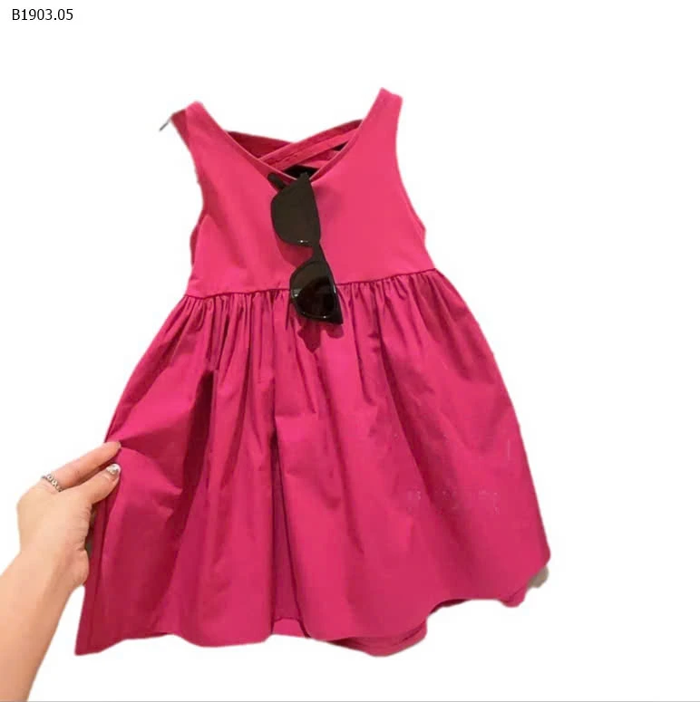 Váy chéo lưng xinh cho bé diện hè -sỉ 87k