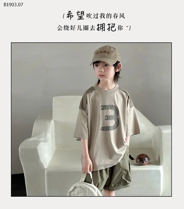 BỘ SHORT SIZE ĐẠI CHO BÉ TRAI-sỉ 243k