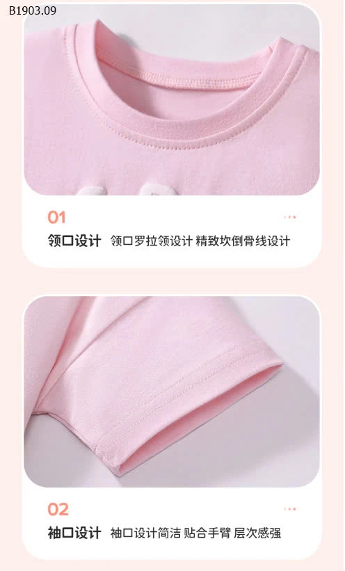 SET BỘ CỘC TAY THỎ CHO BÉ Little.maven-sỉ 149k