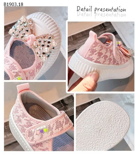 GIÀY BÚP BÊ NƠ CHO BÉ -sỉ Sz 26-30 : 128k            Sz 31-36 : 138k 