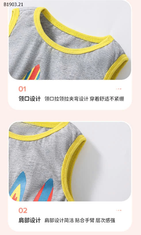 BỘ SÁT NÁCH BÉ TRAI NHÀ LITTLE MAVEN-sỉ 151k