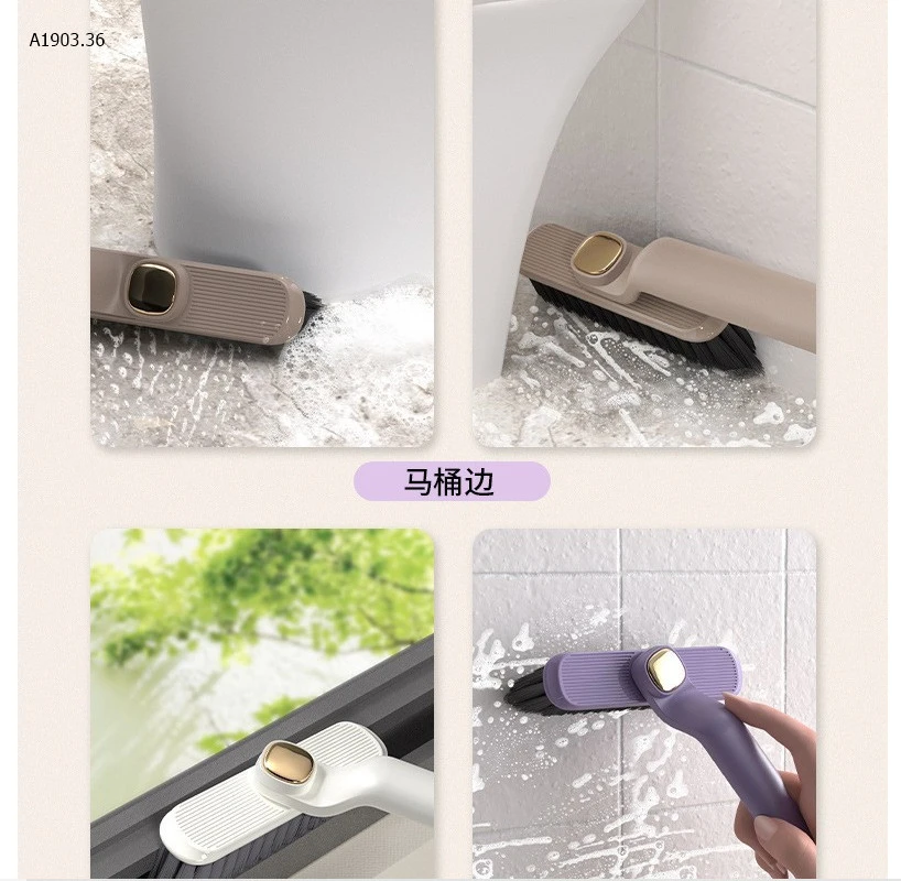 CỌ VỆ SINH KÈM NHÍP GẮP NẮP CỐNG-sỉ 41k/set 2c mix màu