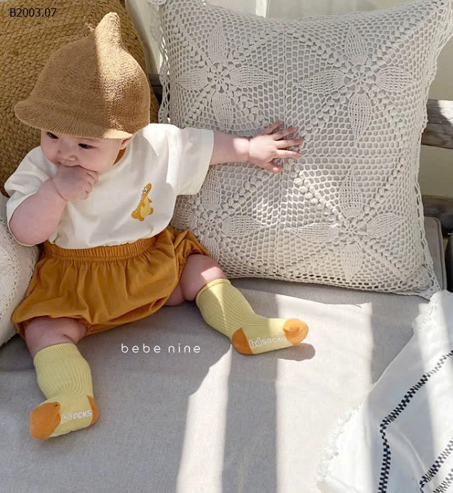 BỘ THUN CỘC TAY QUẦN BÍ SZ NHÍ-sỉ 132k