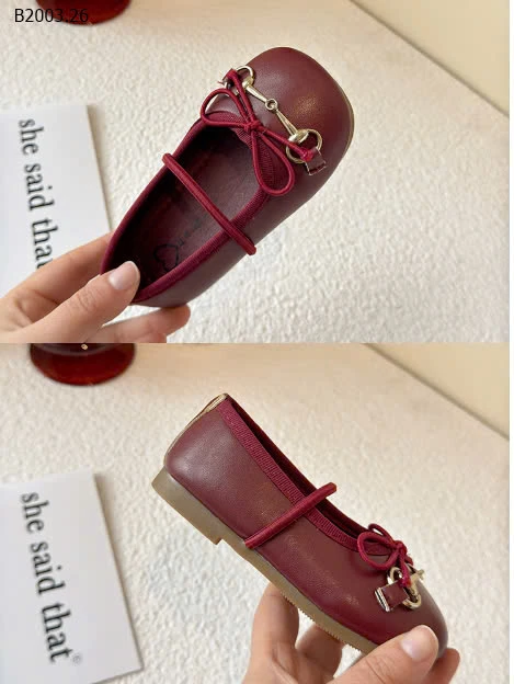 GIÀY BÚP BÊ NƠ BÉ GÁI-sỉ Sz 23-28 : 134k            Sz 29-35 : 144k 