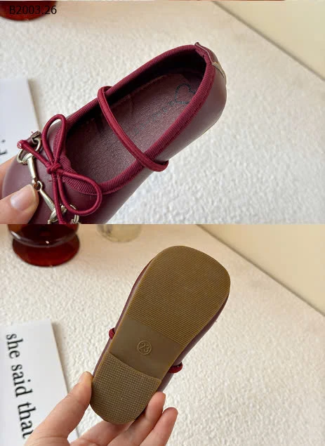 GIÀY BÚP BÊ NƠ BÉ GÁI-sỉ Sz 23-28 : 134k            Sz 29-35 : 144k 