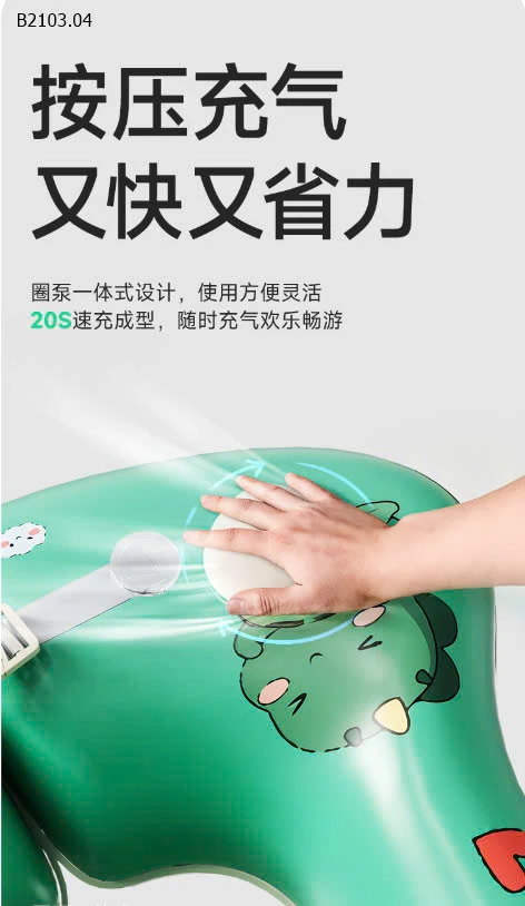 PHAO BƠI CÓ GIỮ AN TOÀN CÁNH TAY-sỉ 98k