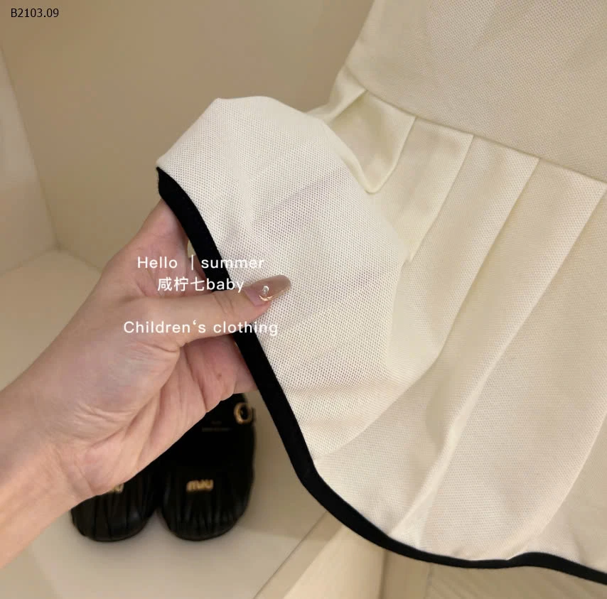 VÁY POLO BÉ GÁI -sỉ 120k