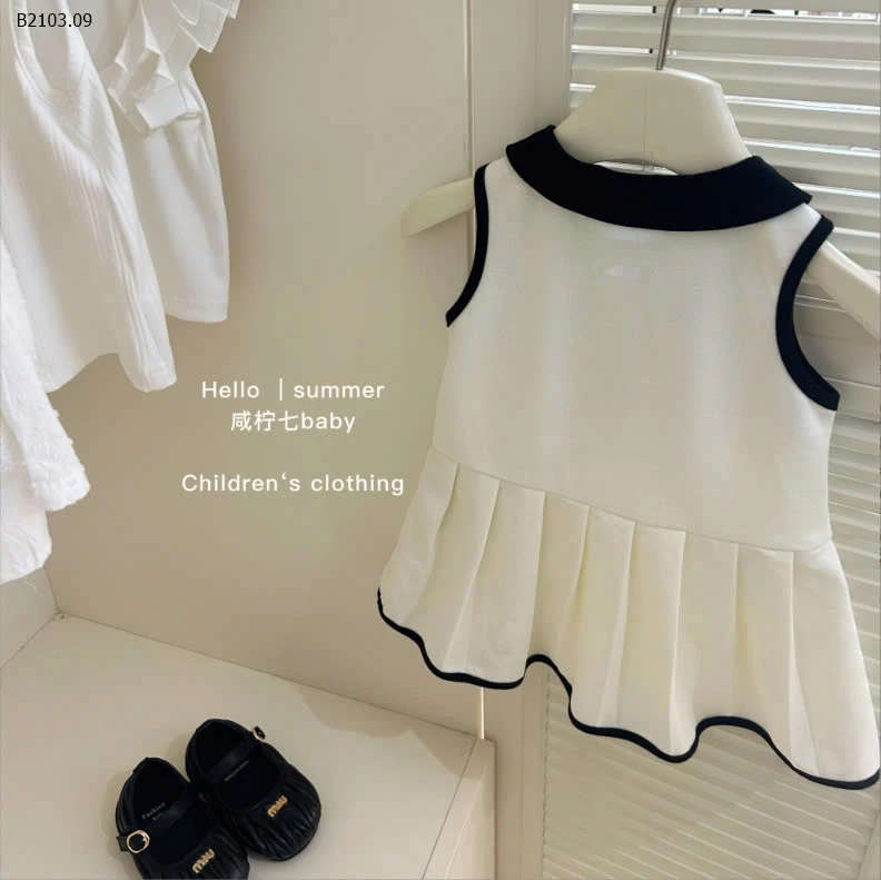 VÁY POLO BÉ GÁI -sỉ 120k