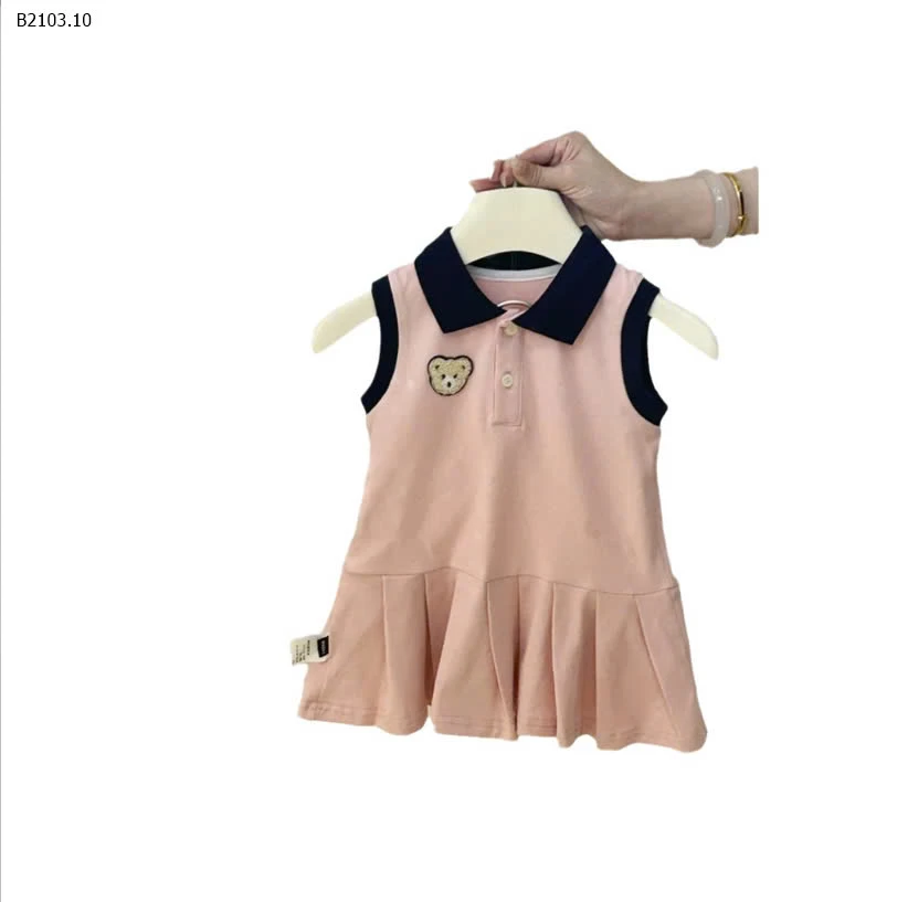 VÁY CỔ POLO BÉ GÁI -sỉ 135k