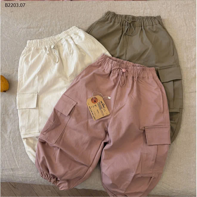 Quần túi hộp dáng bom cho bé-sỉ 155k