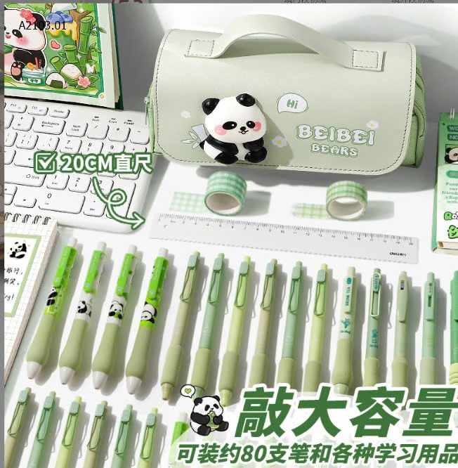 Hộp Đựng Bút Gắn Thú Mềm SIU KUTE  -sỉ 66k