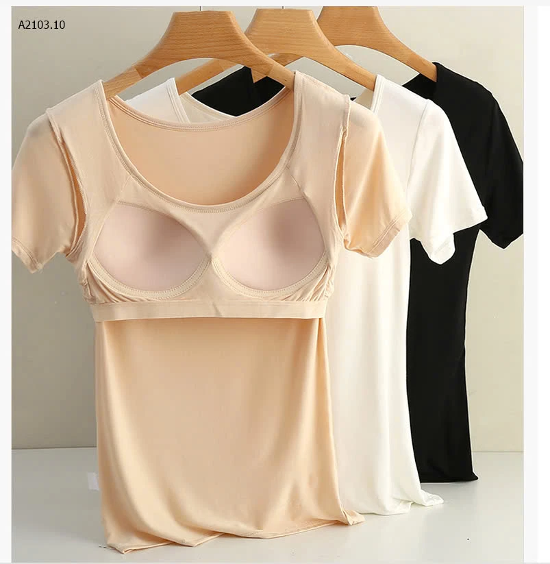 ÁO CỘC TAY KÈM BRA-sỉ 110k