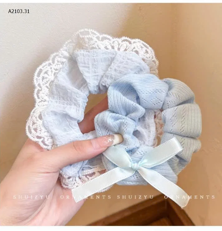SET 3 DÂY SCRUNCHIES CHO BÉ -sỉ 39k/set 3c mix màu