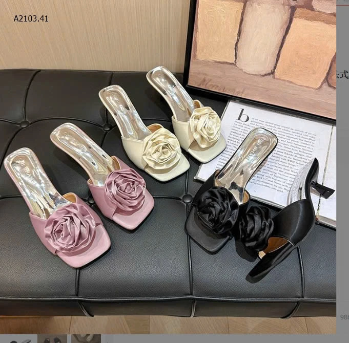 DÉP CAO GÓT HOA CHO NỮ-sỉ 145k