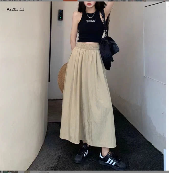 CHÂN VÁY MIDI ĐŨI-sỉ 78k