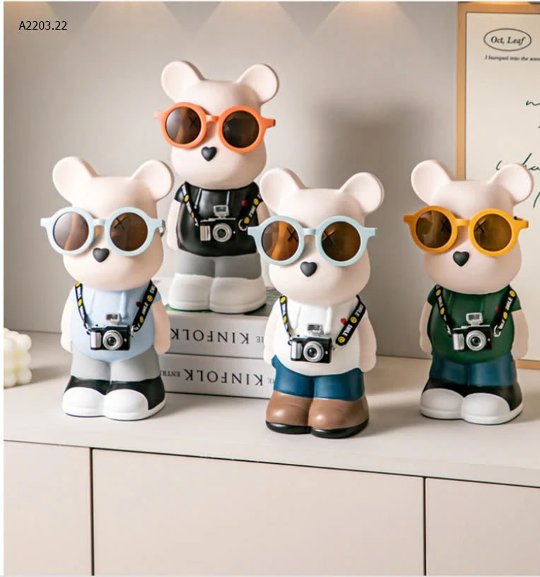 GẤU BEARBRICK -sỉ 230k/set 2c chọn mẫu