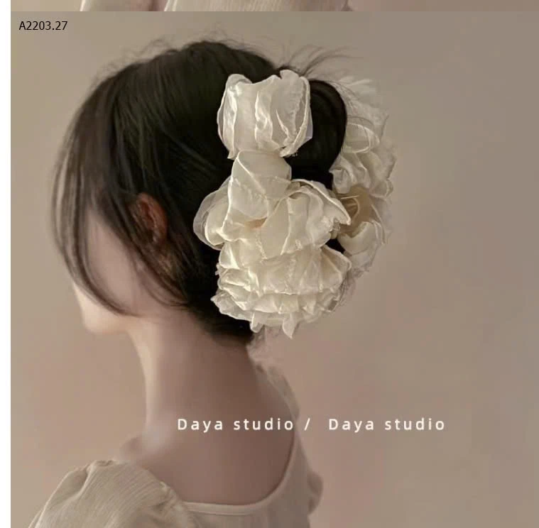 KẸP TÓC NƠ BONG BÓNG MÂY BỒNG BỀNH sỉ 32k