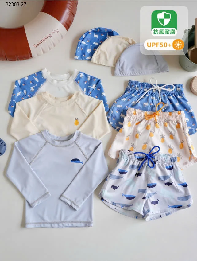 ĐỒ BƠI BÉ TRAI CUTE -sỉ 211k