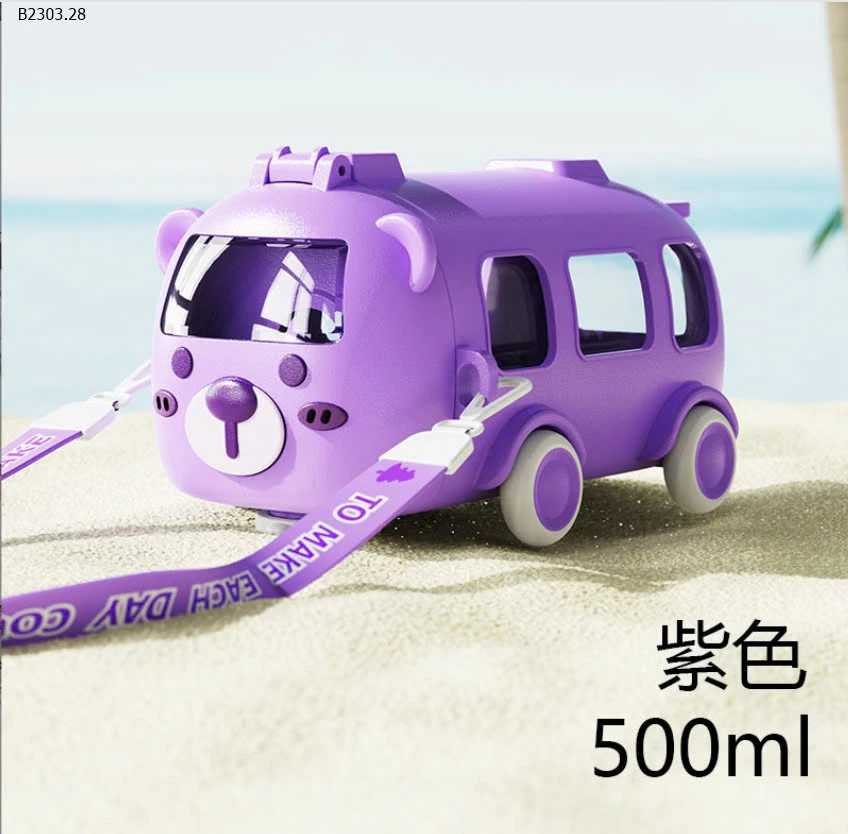 BÌNH UỐNG NƯỚC BABY BUS CHO BÉ YÊU CỰC XINH  -sỉ 85k