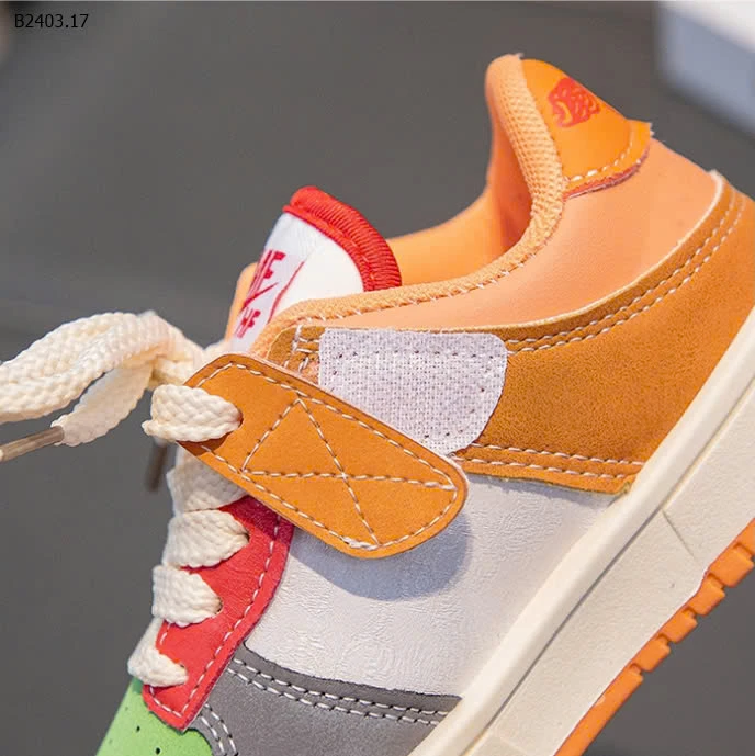 GIÀY THỂ THAO PHỐI MÀU CÁ TÍNH CHO BÉ-sỉ 154k