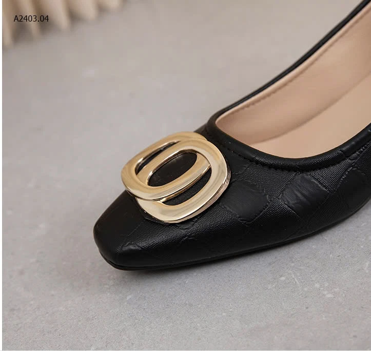 GIÀY CÔNG SỞ GÓT VUÔNG -sỉ 135k