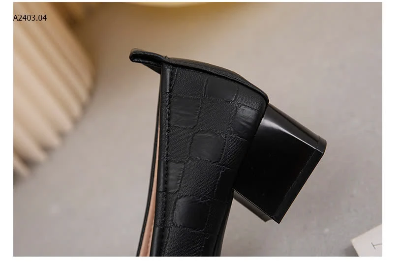 GIÀY CÔNG SỞ GÓT VUÔNG -sỉ 135k