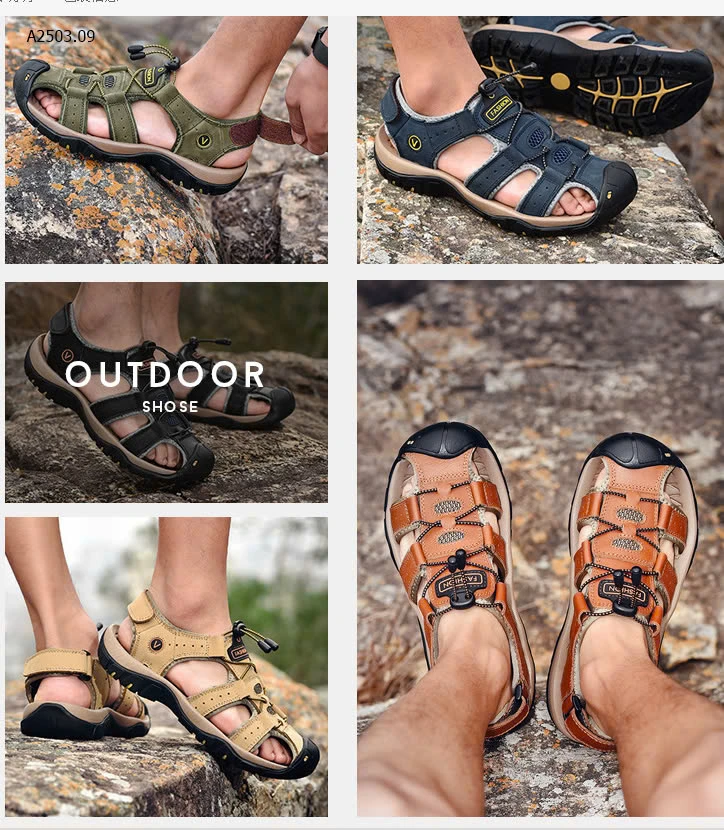 SANDAL BÍT MŨI NAM sỉ 190k