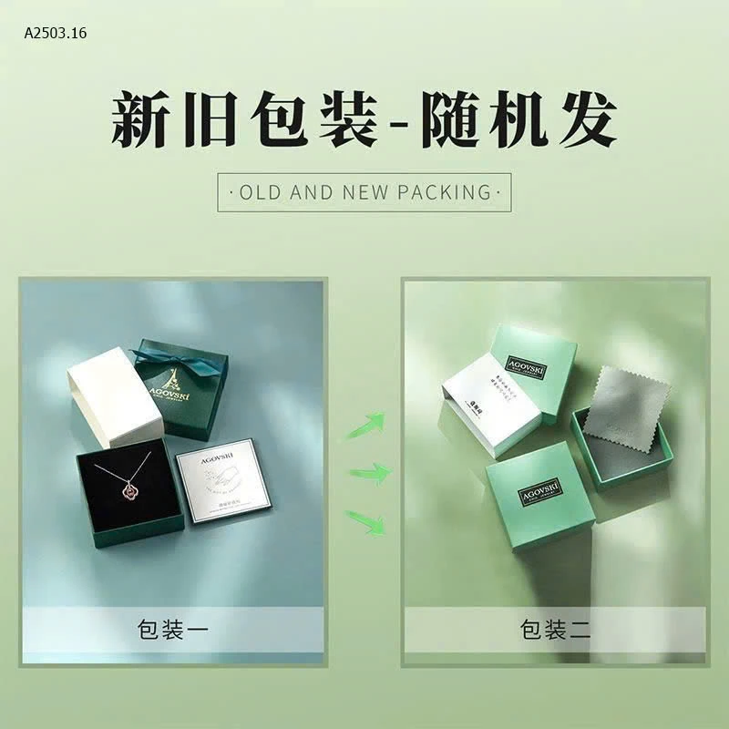 VÒNG TRÁI TIM NHÀ AGOVSKI-sỉ 153k