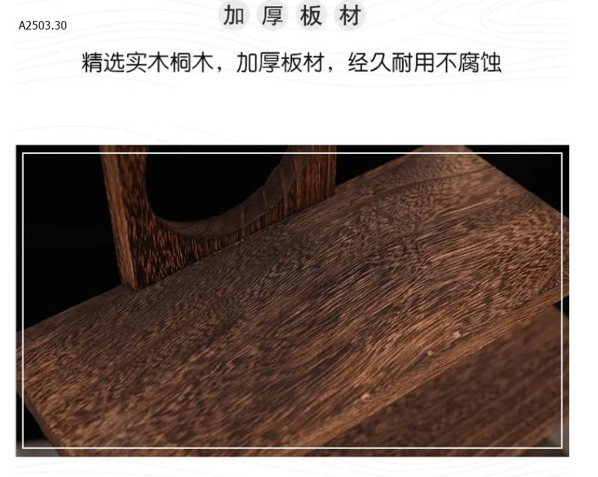 Kệ gỗ tự nhiên 3 tầng-sỉ 120k