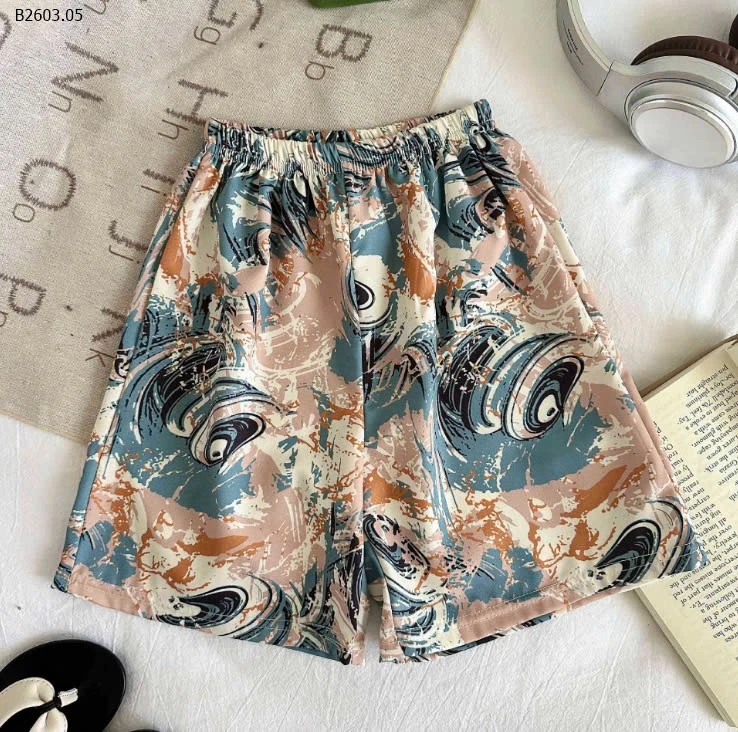 SET SƠ MI QUẦN SHORT HOẠ TIẾT HOA LÁ CHO BÉ TRAI-sỉ Sz 80-110 : 80k            Sz 120-150 : 94k