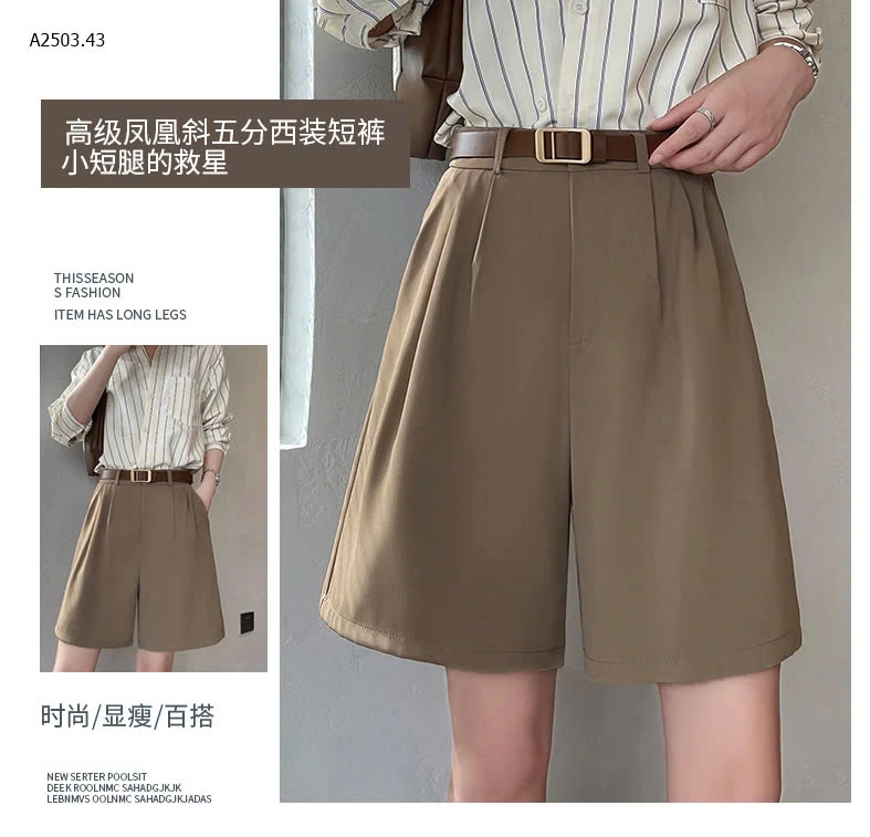 SHORT VẢI CẠP CÚC NỮ-sỉ 128k