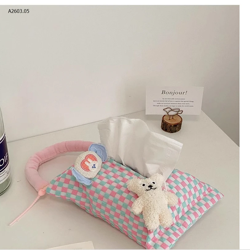 TÚI ĐỰNG KHĂN GIẤY TIỆN LỢI -sỉ 73k