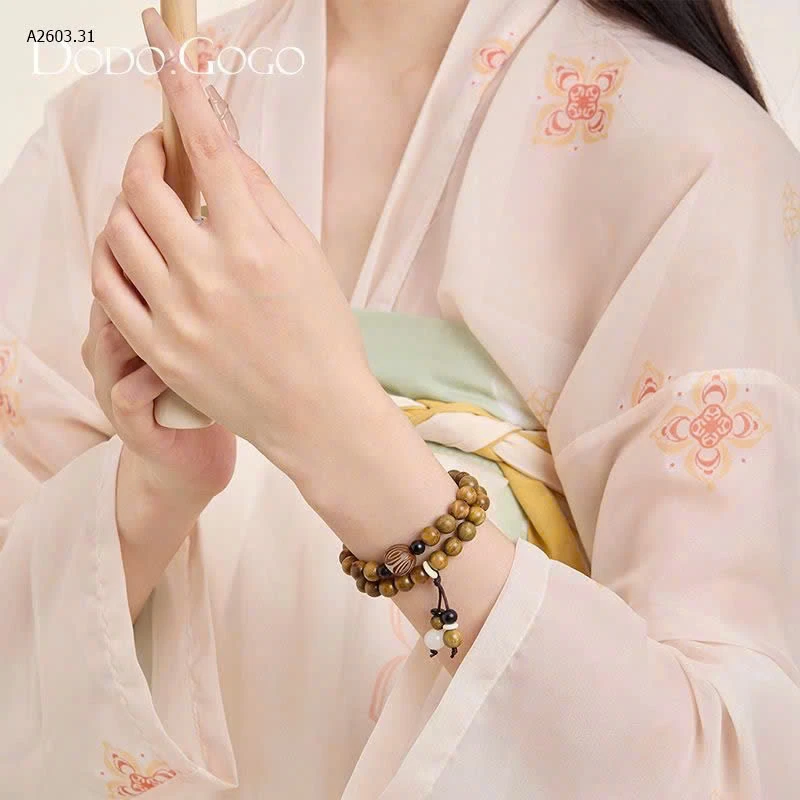 Vòng tay Gỗ Đàn Hương của DODO GOGO-sỉ 120k