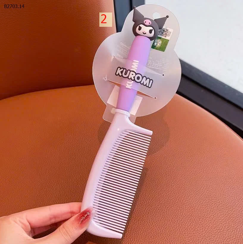 COMBO 3 LƯỢC HOẠT HÌNH CHO BÉ -sỉ 63k/set 3c mix màu