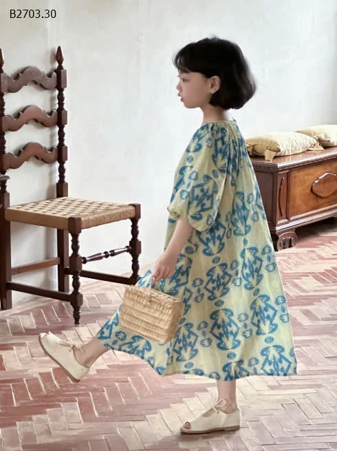 VÁY HOA DÁNG DÀI BÉ GÁI-sỉ 223k