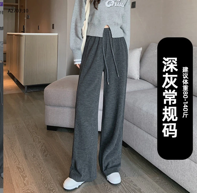 Quần ống rộng mặc thu đông-sỉ 120k