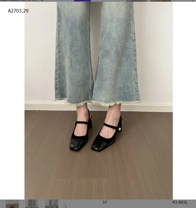 GUỐC MŨI VUÔNG sỉ 200k