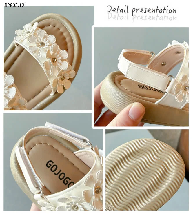 SANDAL HOA QUAI DÁN -sỉ Sz 21-30 : 137k            Sz 31-37 : 144k 