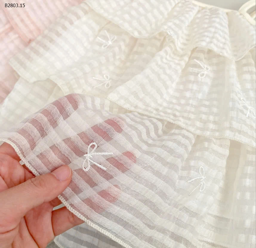 VÁY 2 DÂY TẦNG CHO BÉ-sỉ 152k