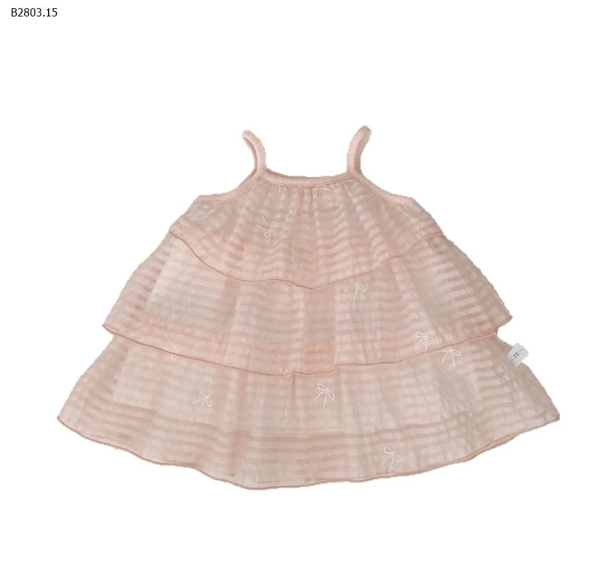 VÁY 2 DÂY TẦNG CHO BÉ-sỉ 152k