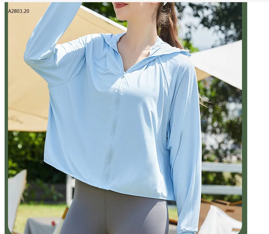 ÁO NẮNG DÁNG NGẮN CHỐNG TIA UVsỉ 100k