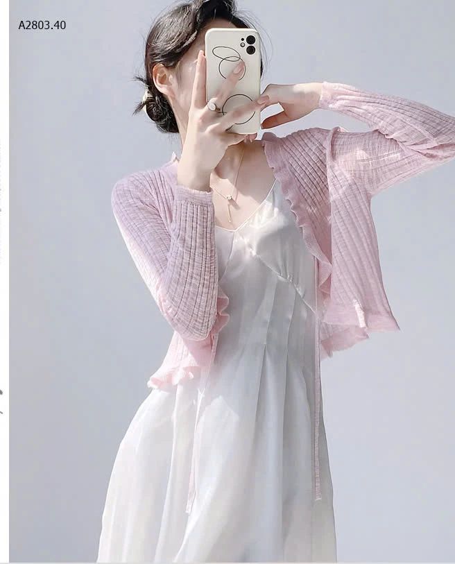 ÁO KHOÁC MỎNG VIỀN BÈO-sỉ 96k