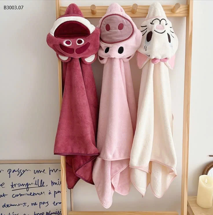 ÁO CHOÀNG TẮM CHO BÉ -sỉ 89k