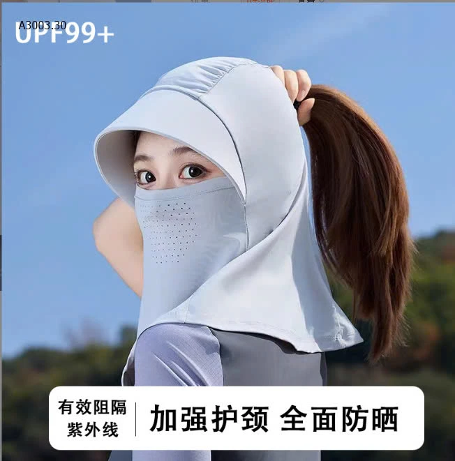 KHẨU TRANG MŨ CHỐNG UV50+-sỉ 50k