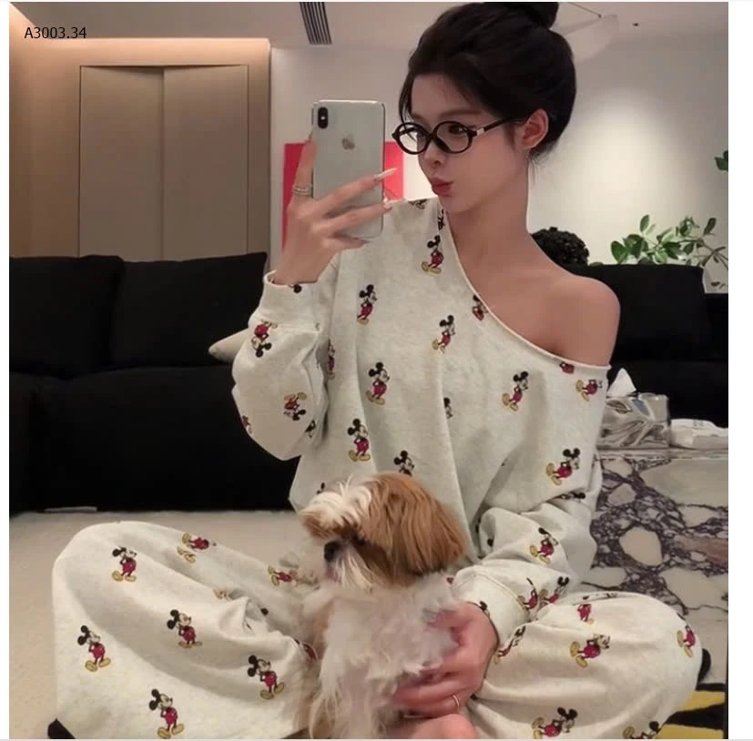 BỘ MẶC NHÀ MIC.KEY CHO NỮ-sỉ 139k