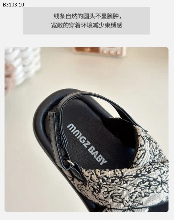 SANDAL QUAI CHÉO CHO BÉ-sỉ Sz 21-25 : 140k            Sz 26-30 : 150k