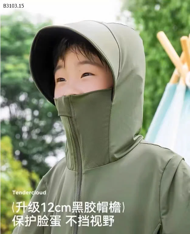 ÁO CHỐNG NẮNG BÉ SIZE ĐẠI-sỉ 147k